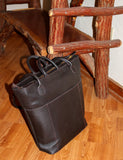 Utility Tote, Dark Hazelnut