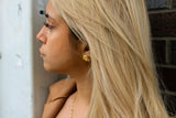 Blooh Sustainable Jewelry Made in East Africa Women's Gold Studs Earring