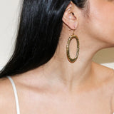 Lana Oval Hoops Earrings
