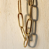 Rowan Paperclip Chain Necklace