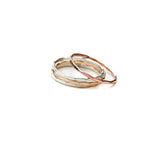 Ruth Hammered Stackable Ring