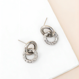 Saha Double Hoops Earrings