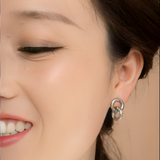 Saha Double Hoops Earrings