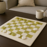 Green Onyx Checker Set