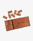Handcrafted Leather Domino Set