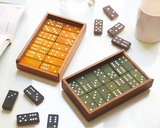 Handcrafted Leather Domino Set