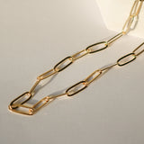 Rowan Paperclip Chain Necklace