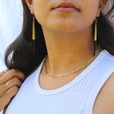 Rowan Paperclip Chain Necklace