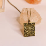 Square Pendant Necklace